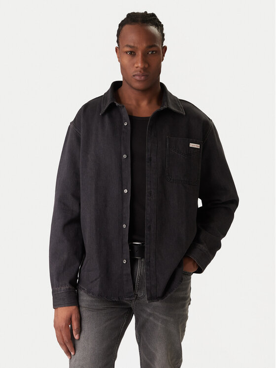 дънкова риза Calvin Klein Jeans