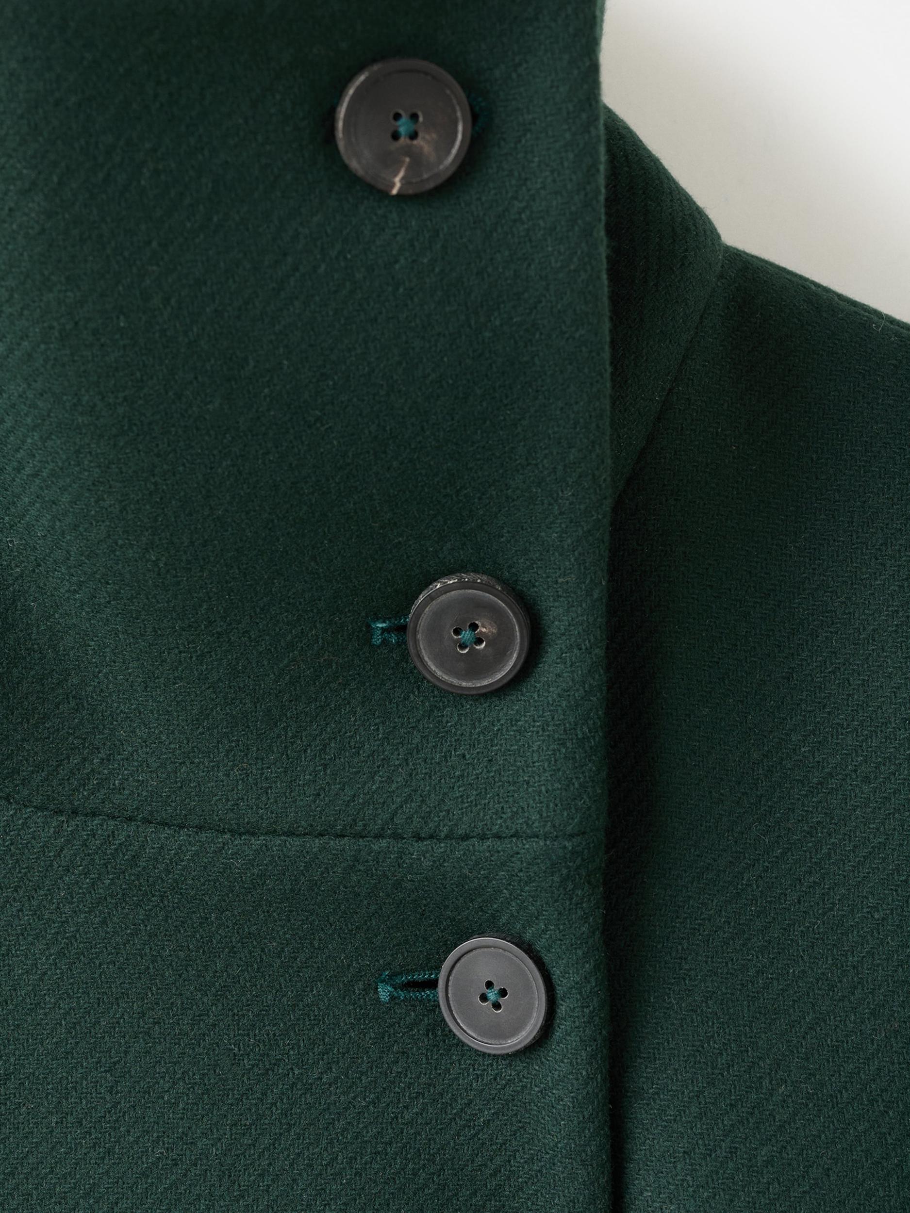 MANGO Зимно палто 'SIRENITA' тъмнозелено