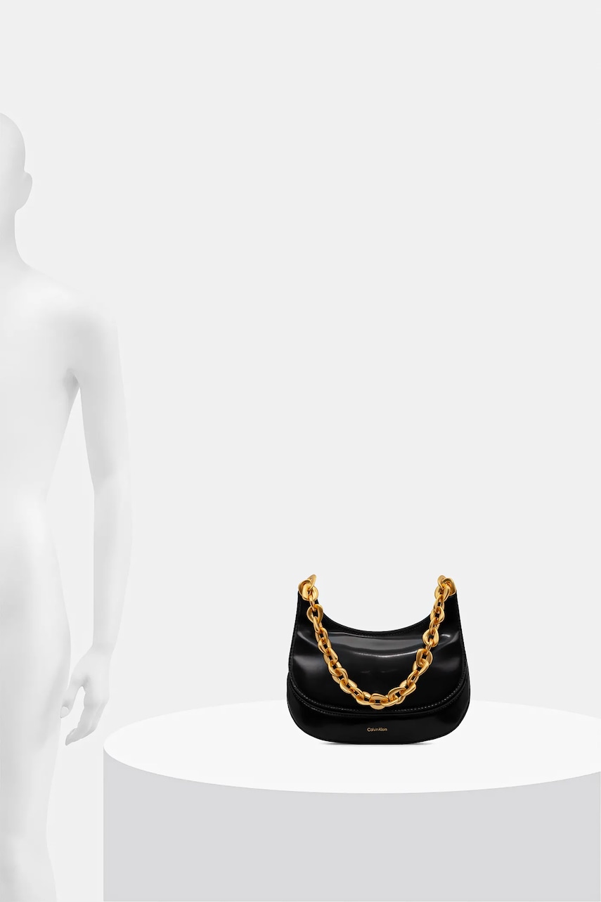 Кожена чанта Calvin Klein
