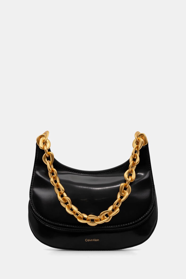 Кожена чанта Calvin Klein