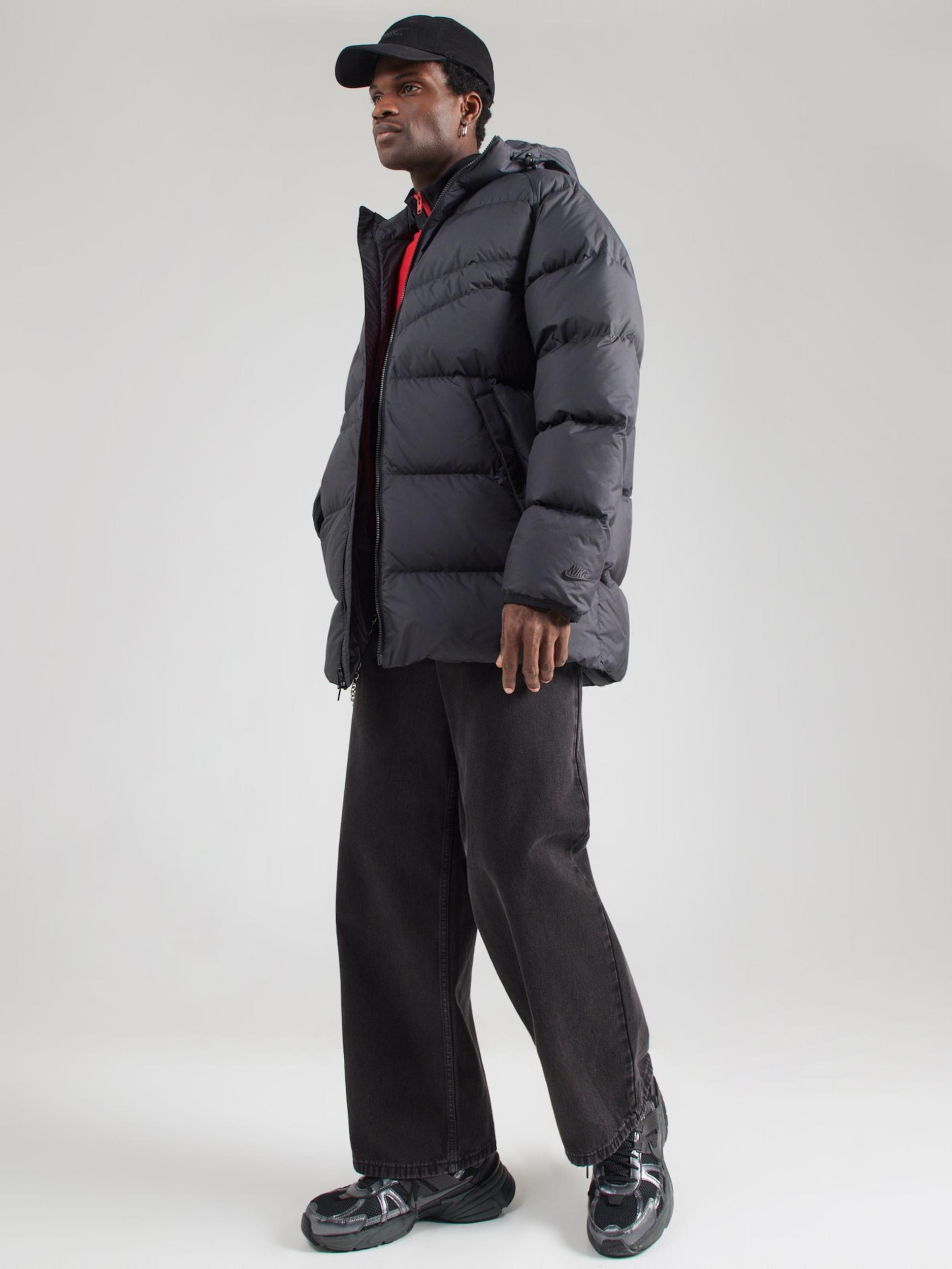 Nike Sportswear Зимно яке 'CLUB' черно