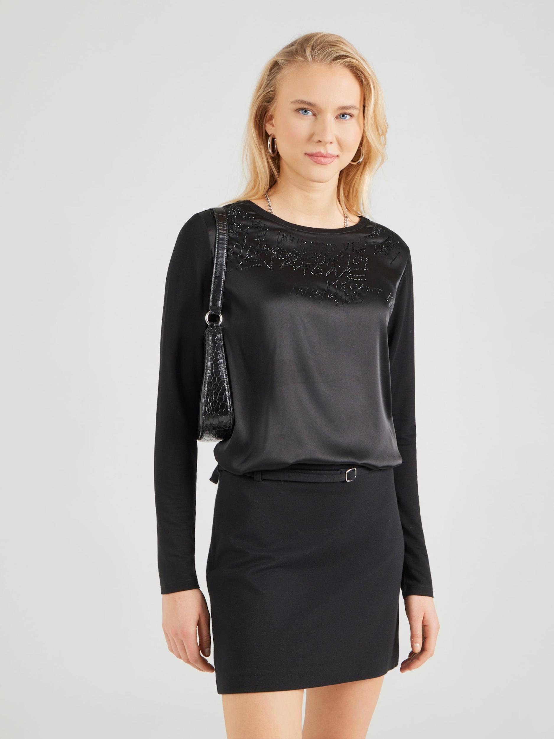 monari Тениска черно