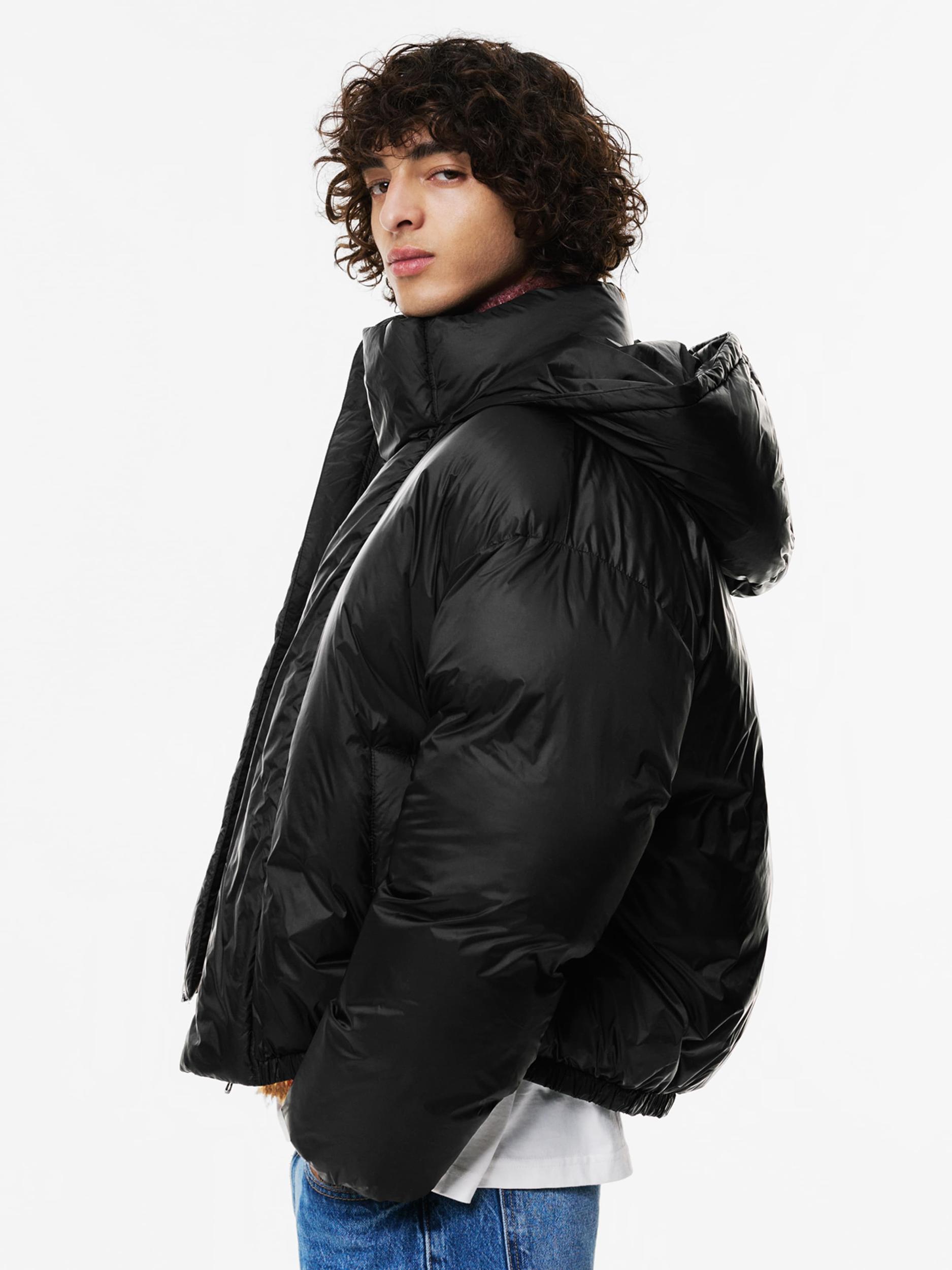 Pull&Bear Зимно яке черно