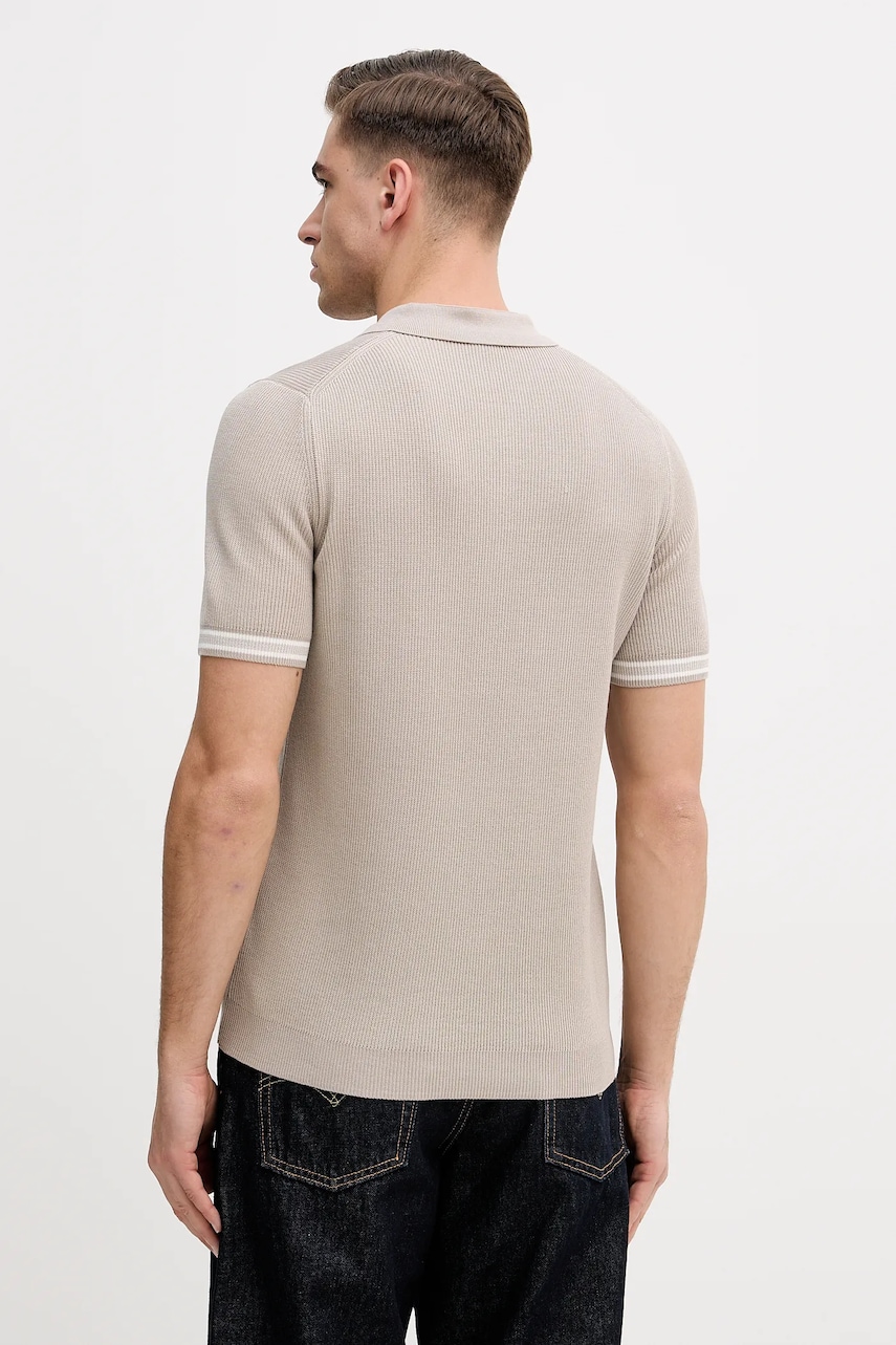 Памучна тениска с яка Joop!