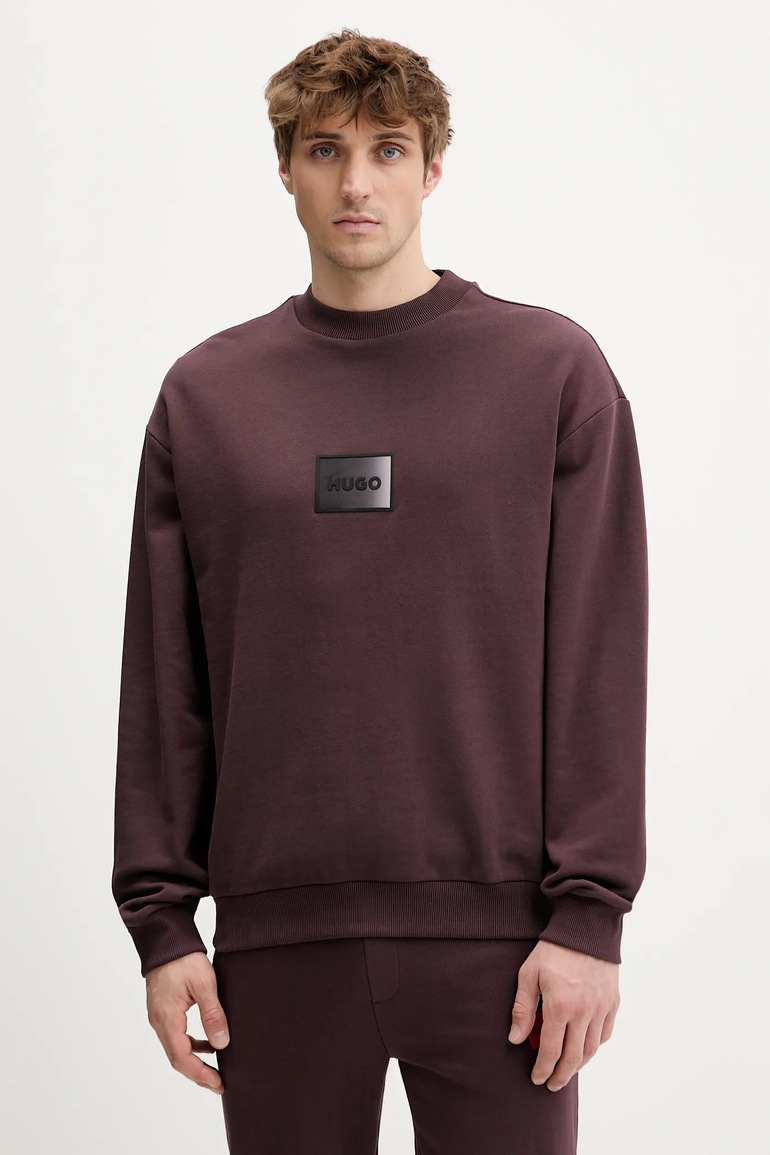 Памучен суичър HUGO Danotop