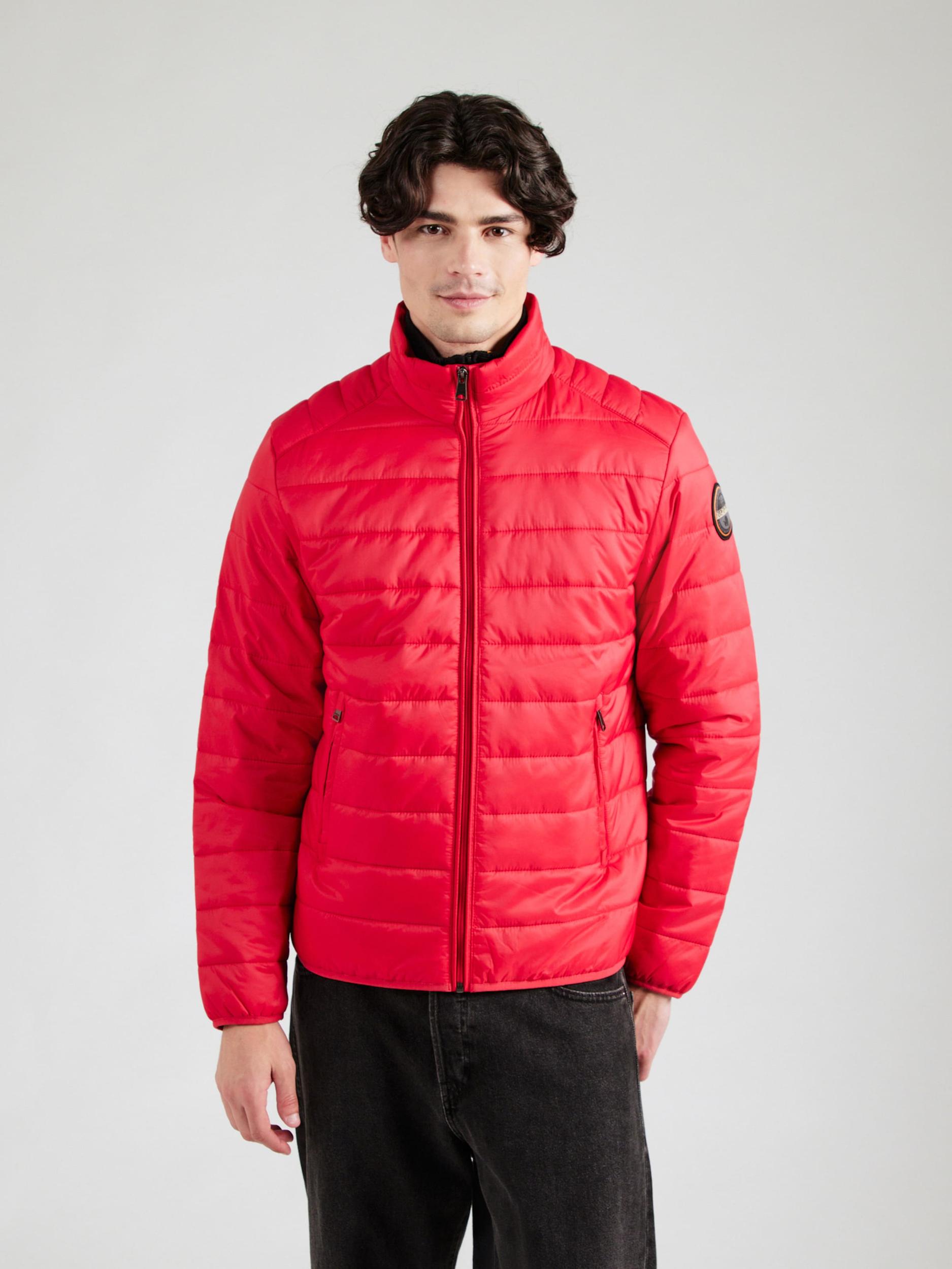 NAPAPIJRI Преходно яке 'ANDER' червено