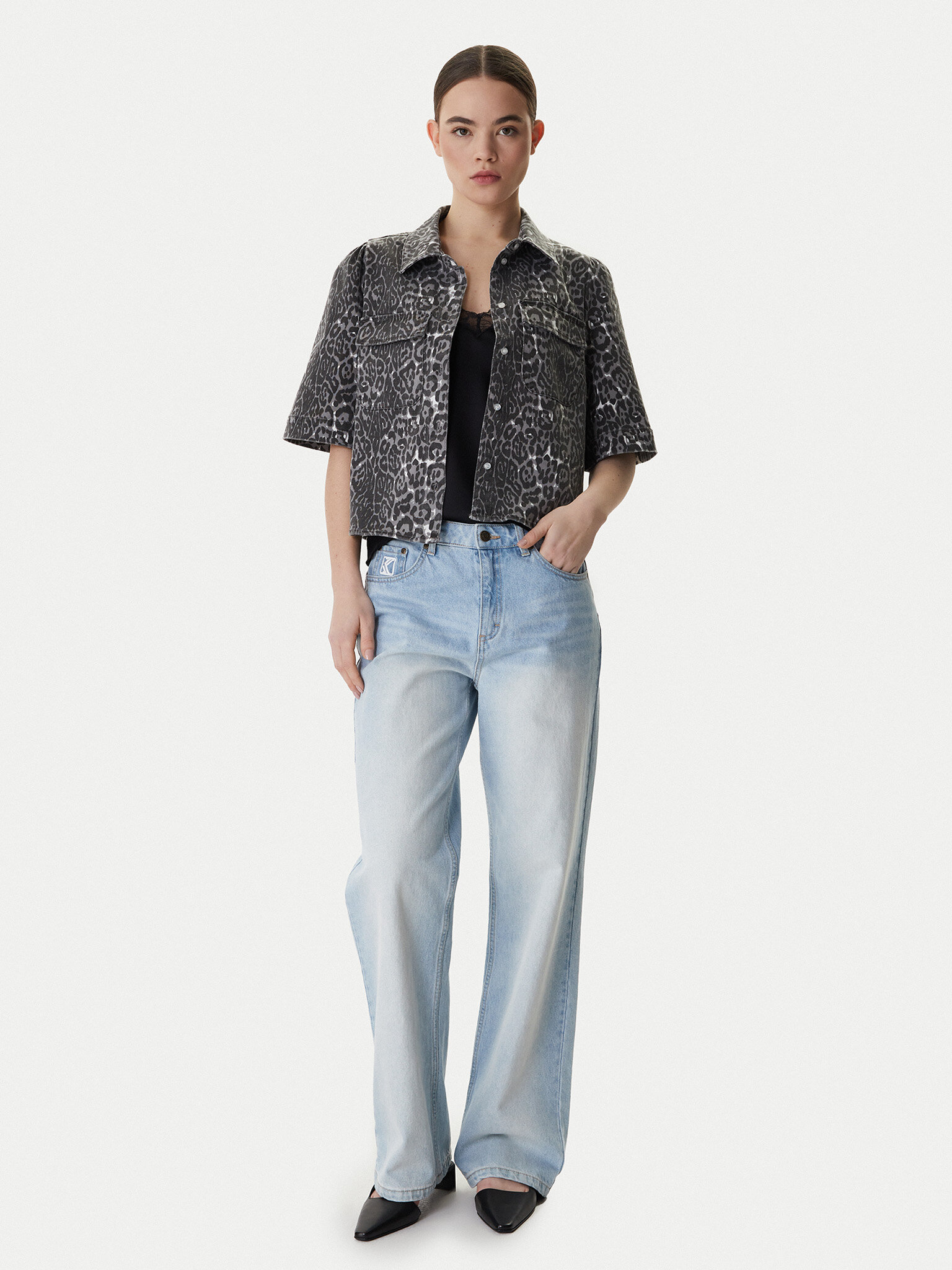 дънкова риза Vero Moda