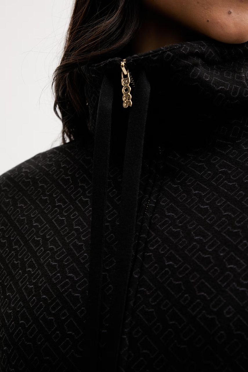 Суичър BOSS Monogram J. Jacket