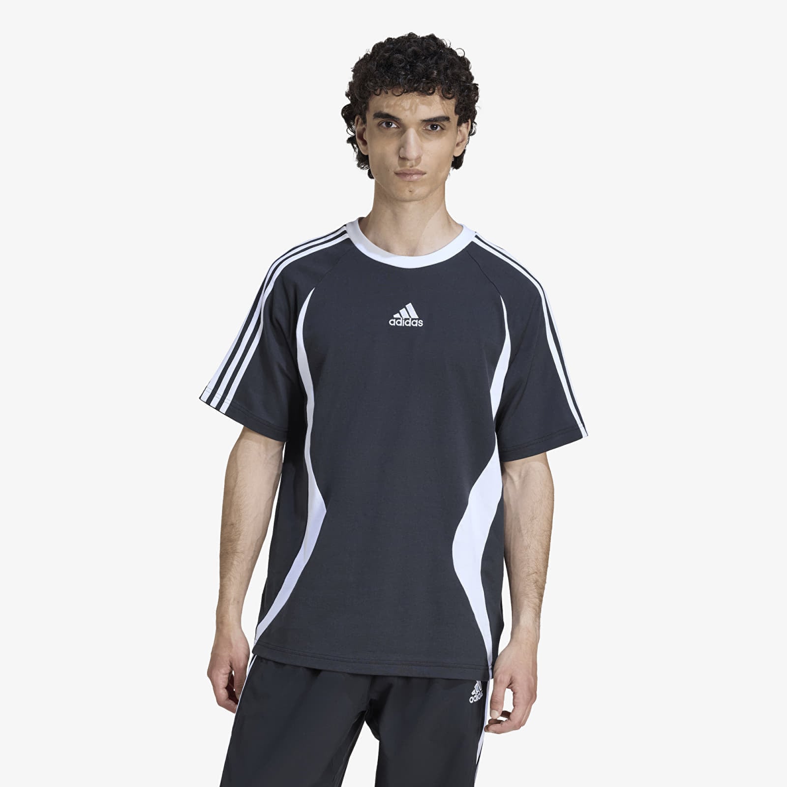adidas Originals Тениска adidas Teamgeist Tee Black/ White L