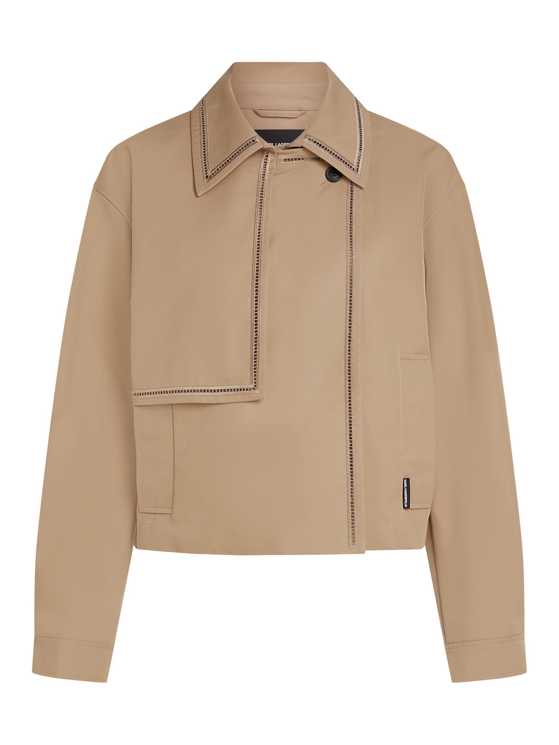 Karl Lagerfeld Преходно палто брокат