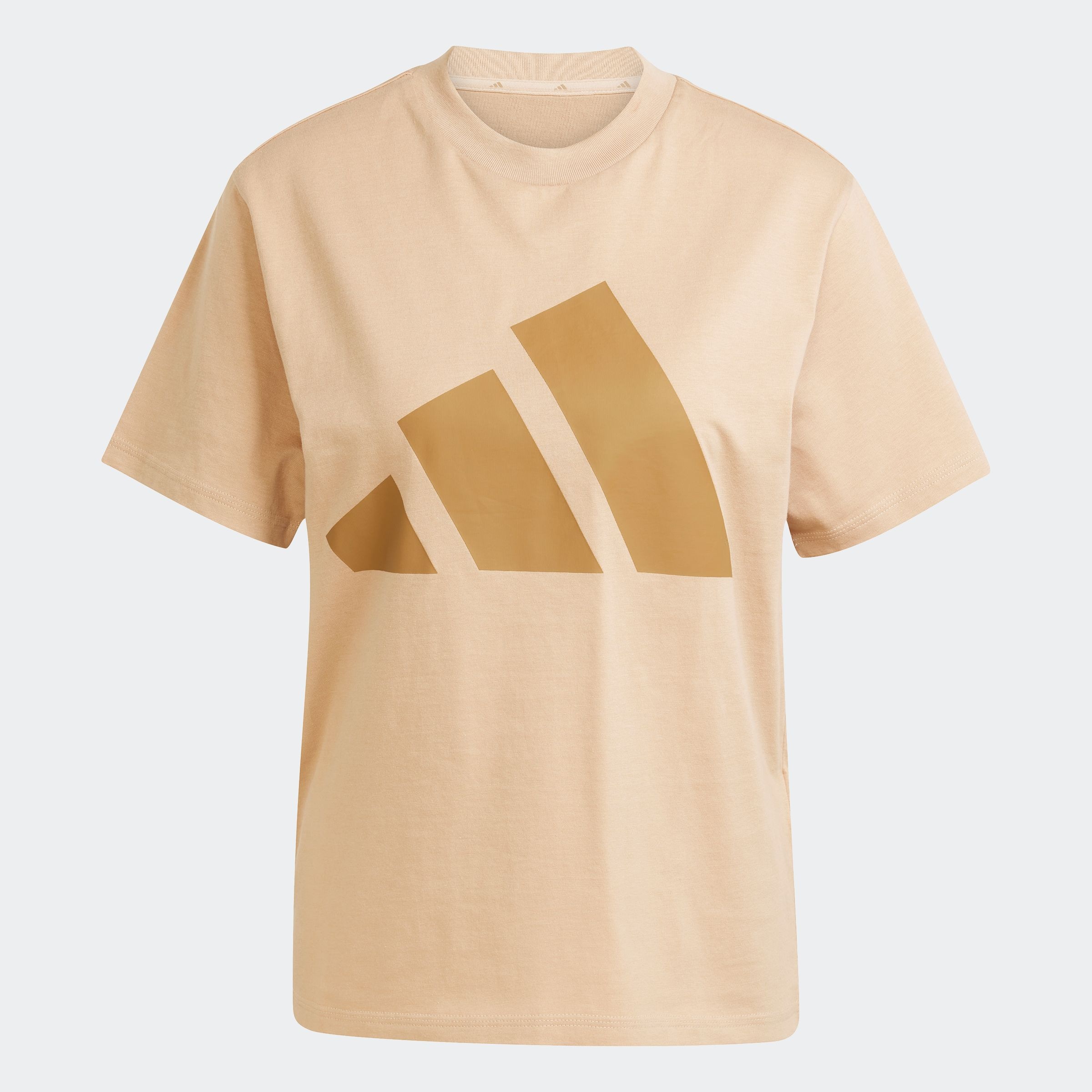 ADIDAS SPORTSWEAR Функционална тениска пастелно оранжево / тъмнооранжево