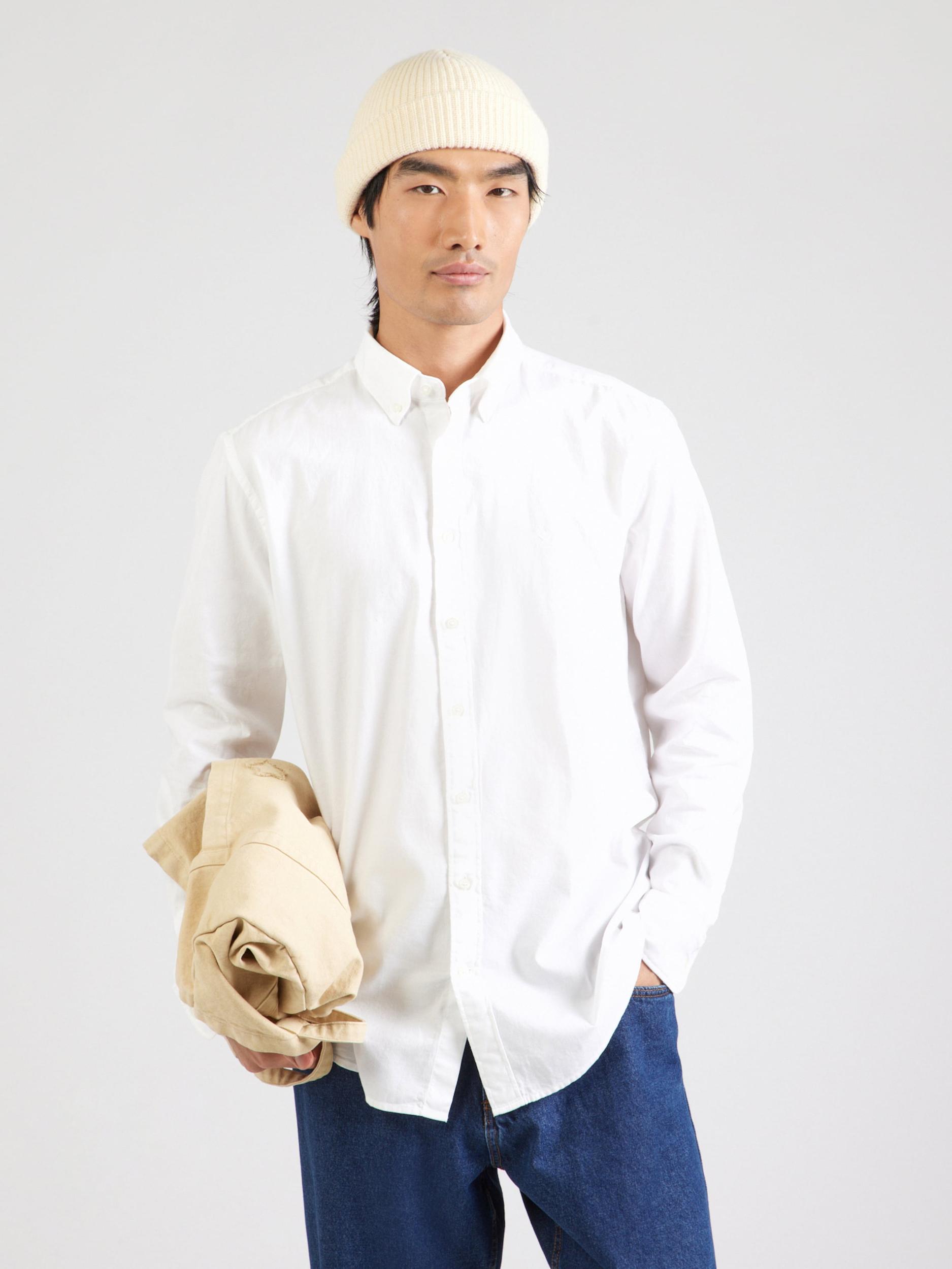 Hackett London Риза бяло