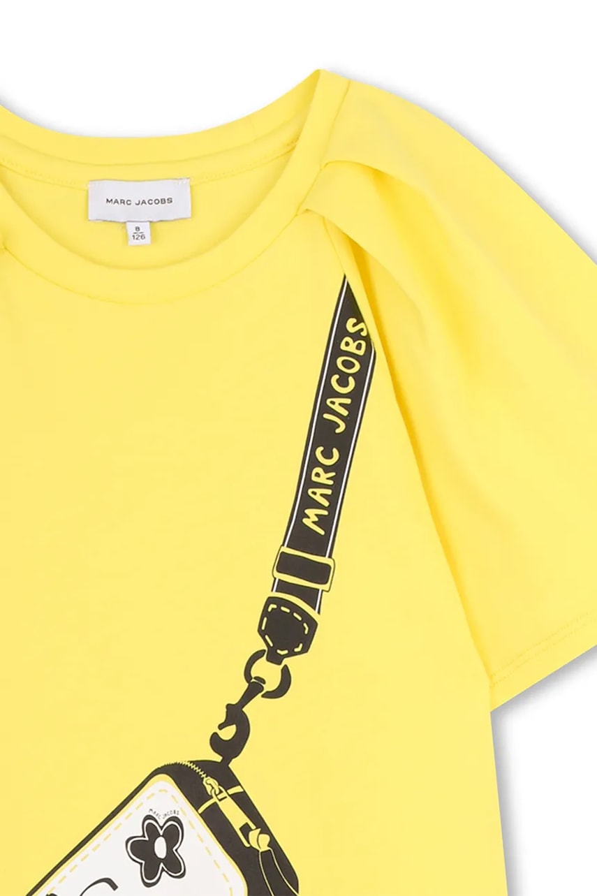 Детска памучна рокля Marc Jacobs