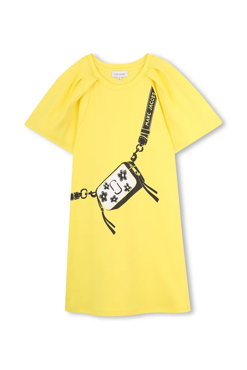 Детска памучна рокля Marc Jacobs