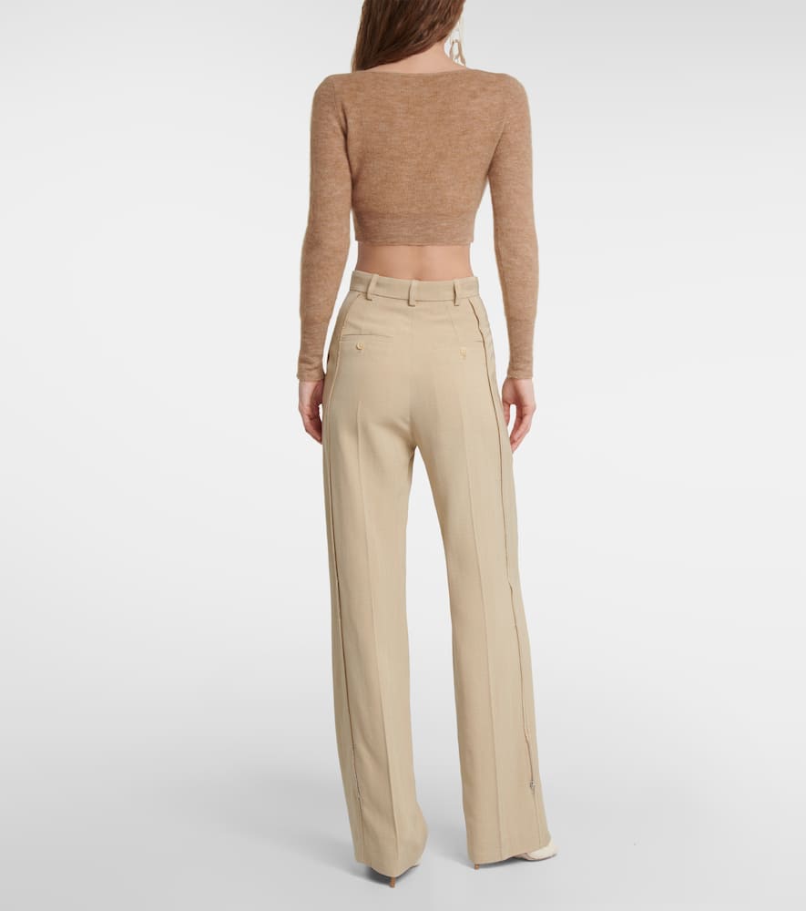 Jacquemus Le Cardigan Alzou mohair-blend cardigan