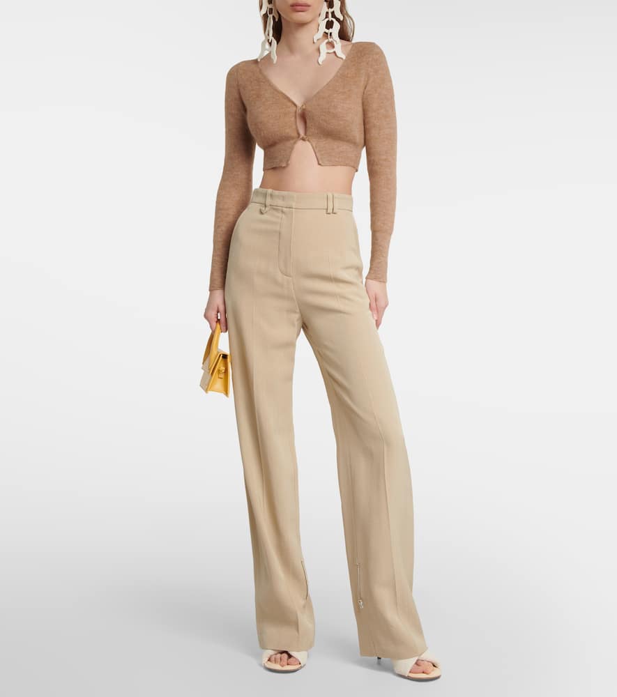 Jacquemus Le Cardigan Alzou mohair-blend cardigan