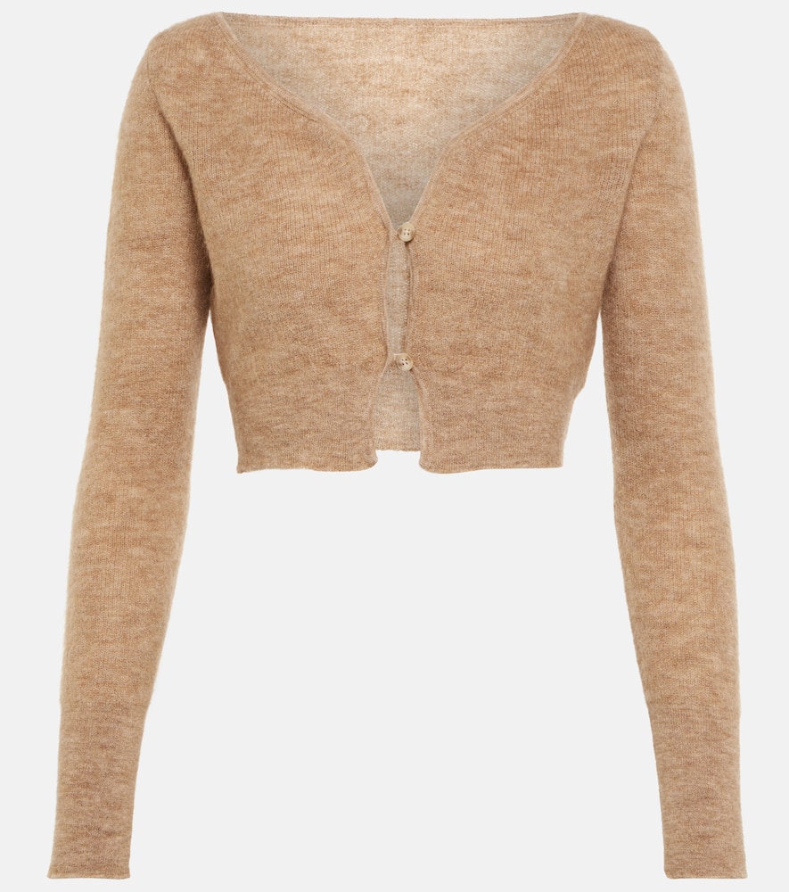 Jacquemus Le Cardigan Alzou mohair-blend cardigan