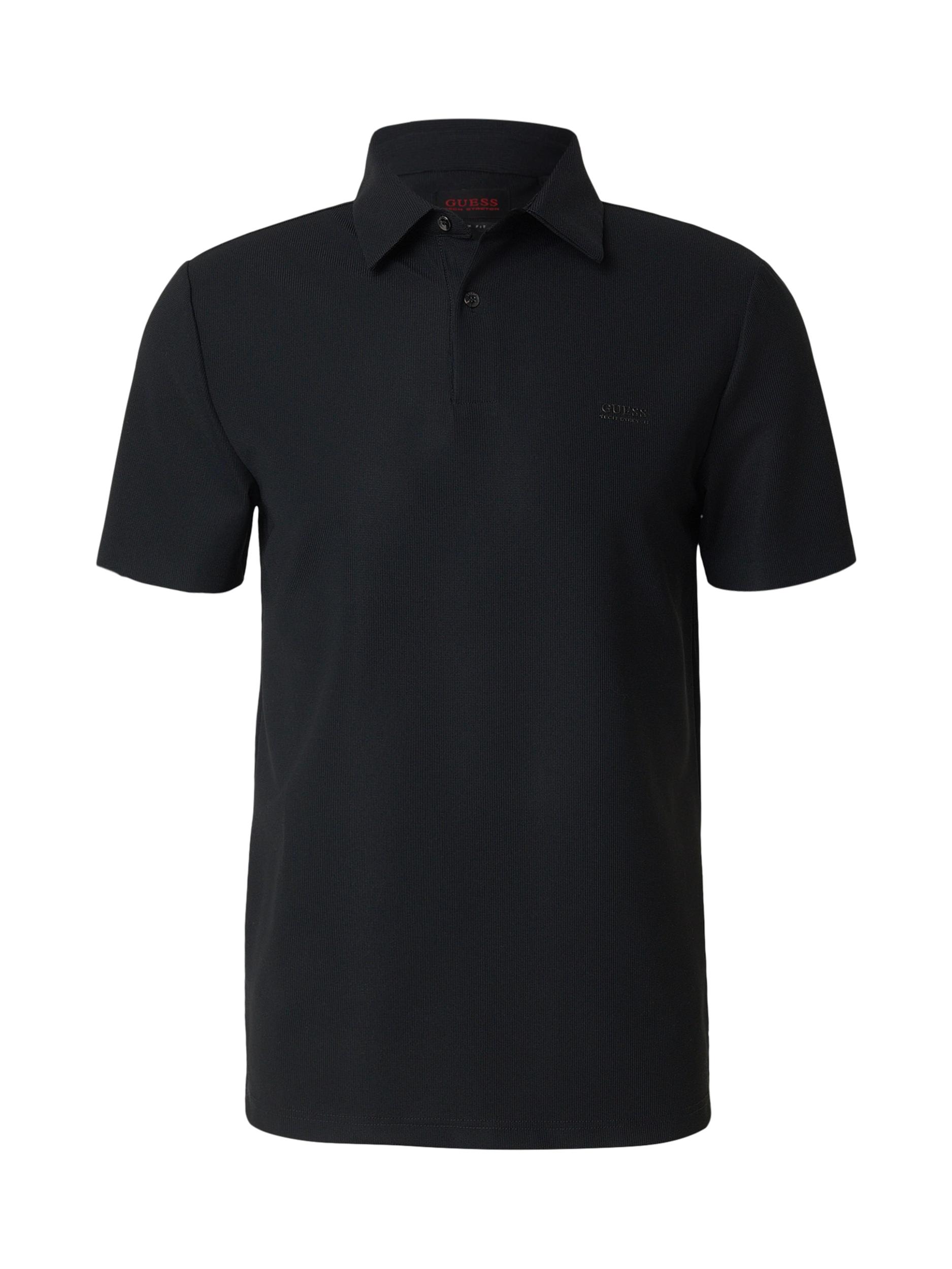 GUESS Тениска черно