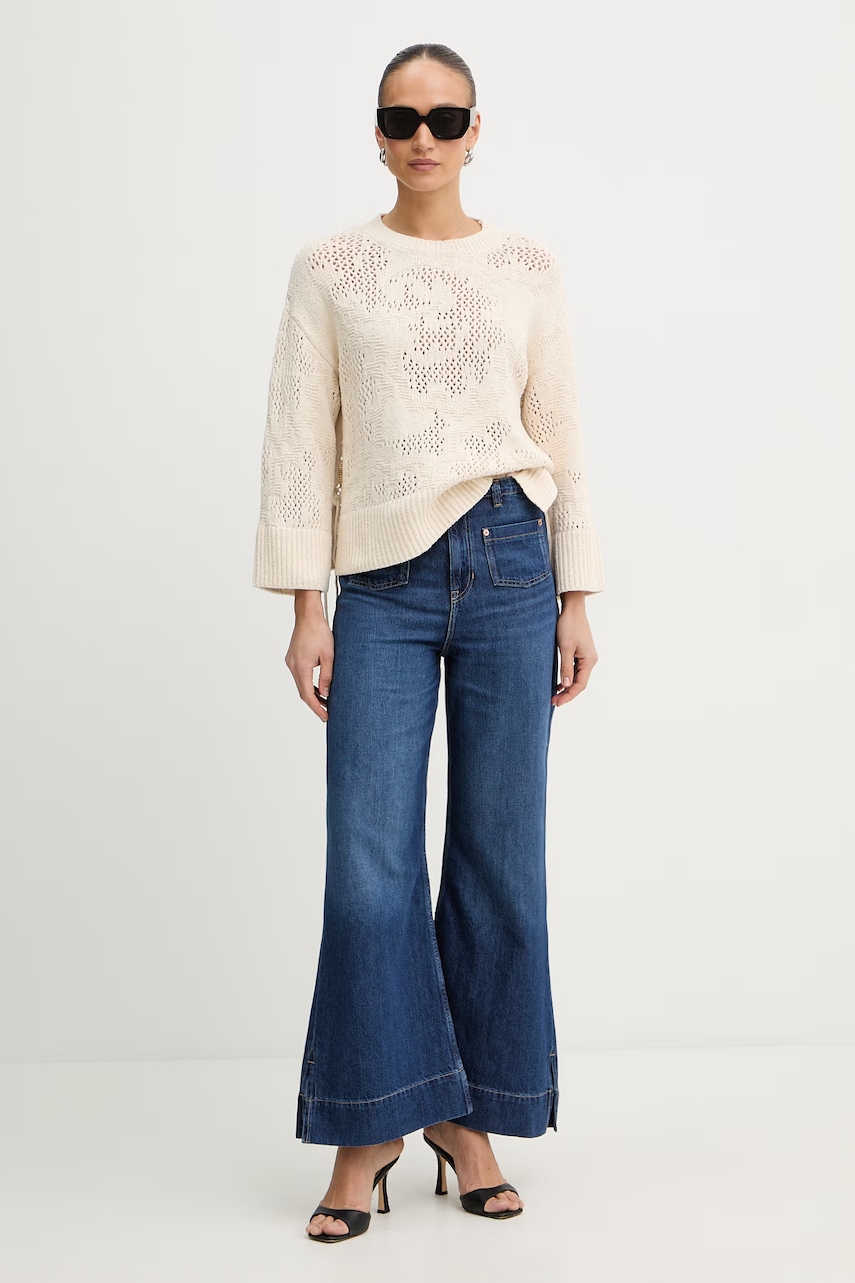 Дънки BOSS Orange C MARLENE FLR HR