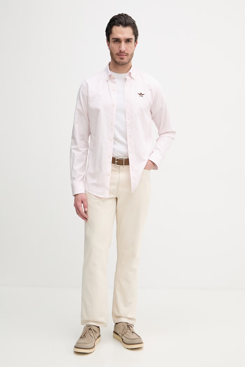 Памучна риза Aeronautica Militare