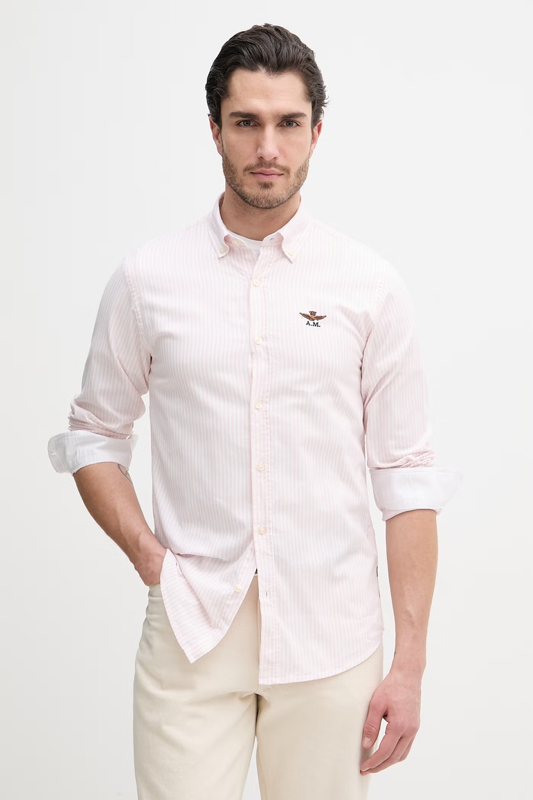 Памучна риза Aeronautica Militare