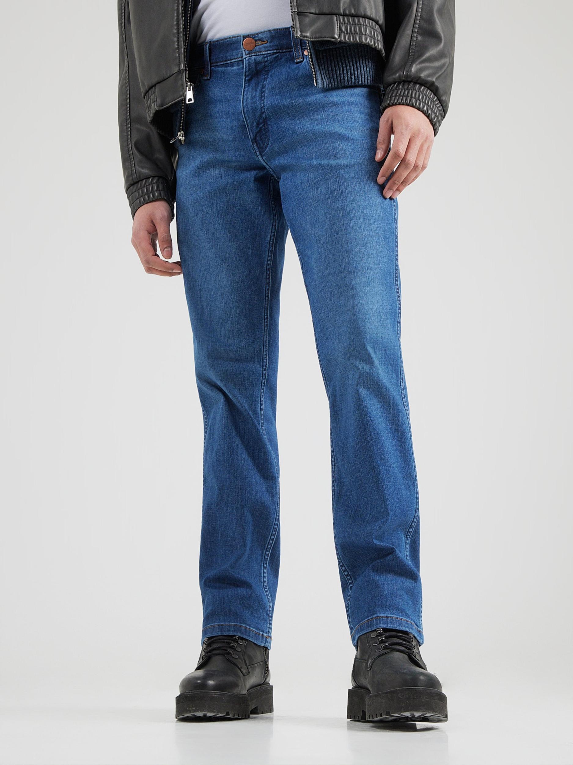 WRANGLER Дънки 'GREENSBORO' син деним