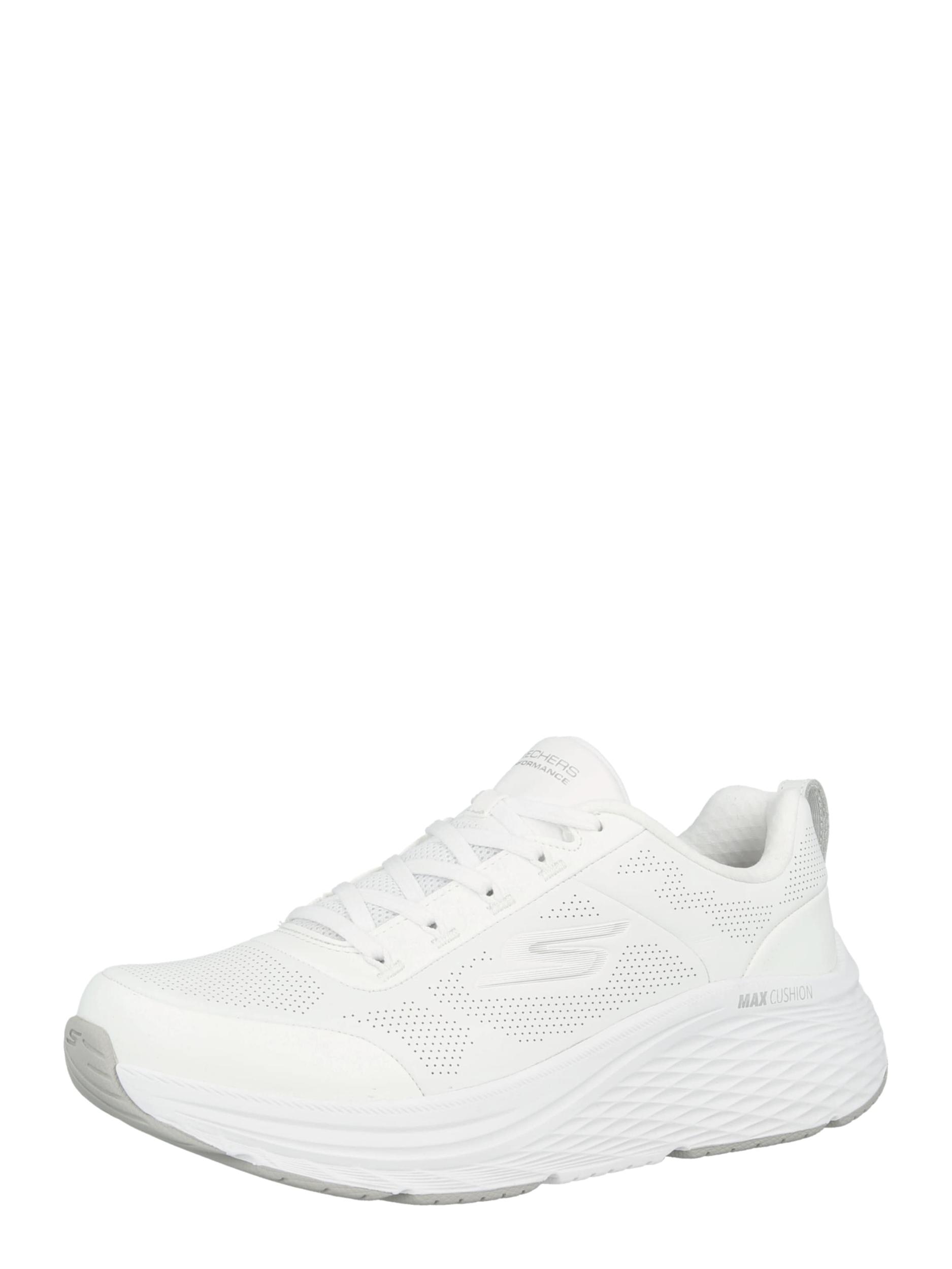 SKECHERS Маратонки за бягане 'MAX CUSHIONING ELITE 2.0' светлосиво / бяло