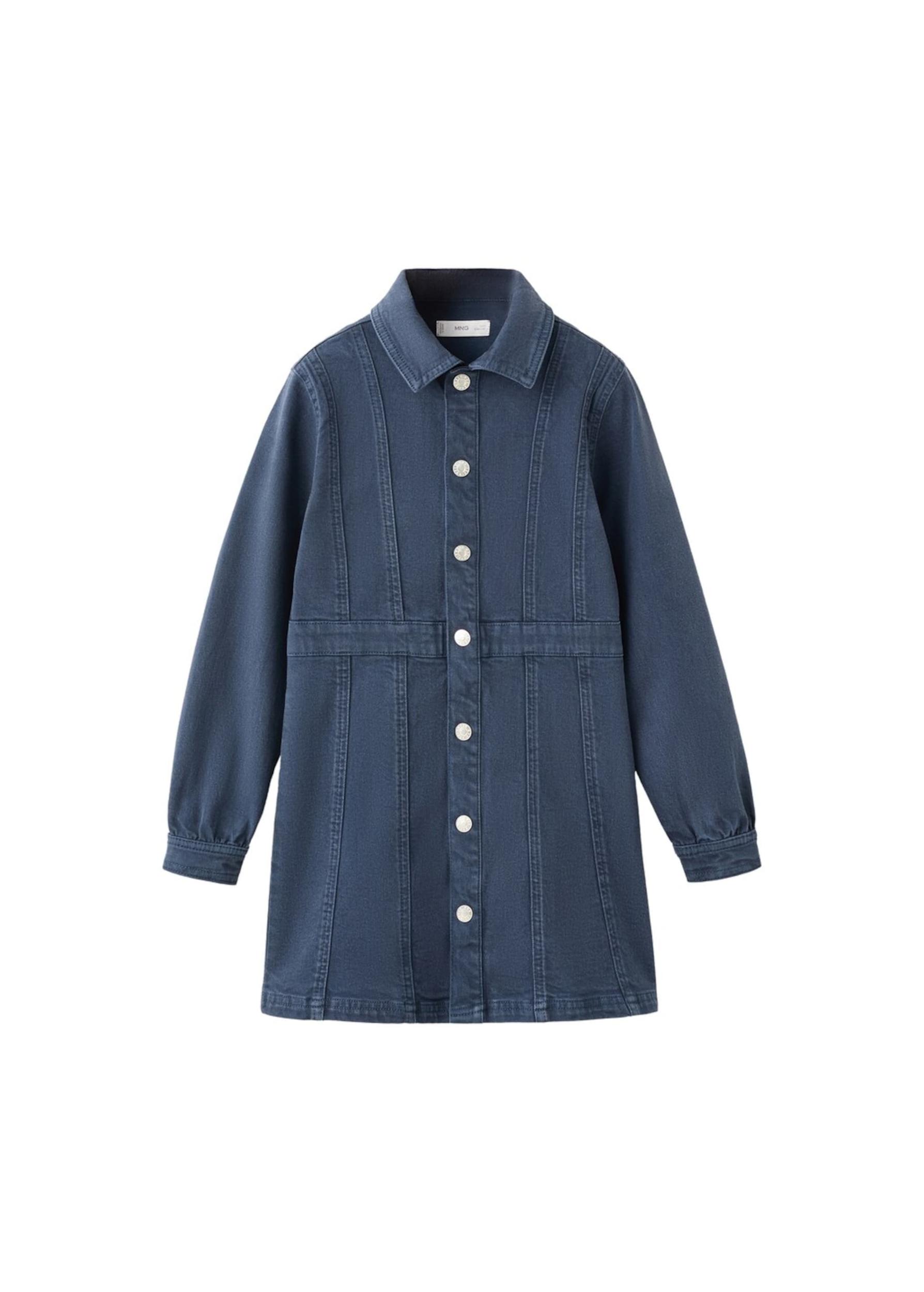 MANGO KIDS Рокля 'ANDREA' син деним