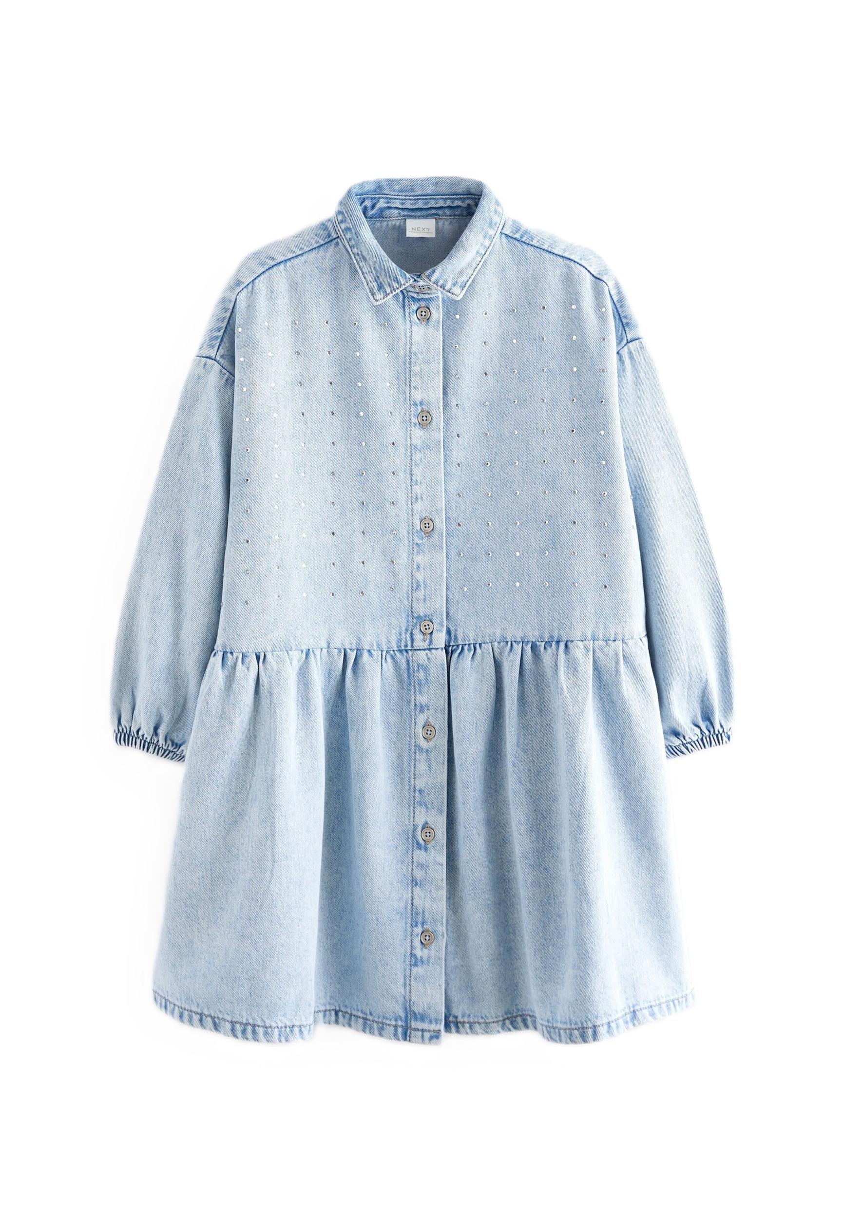 Next Рокля светлосиньо