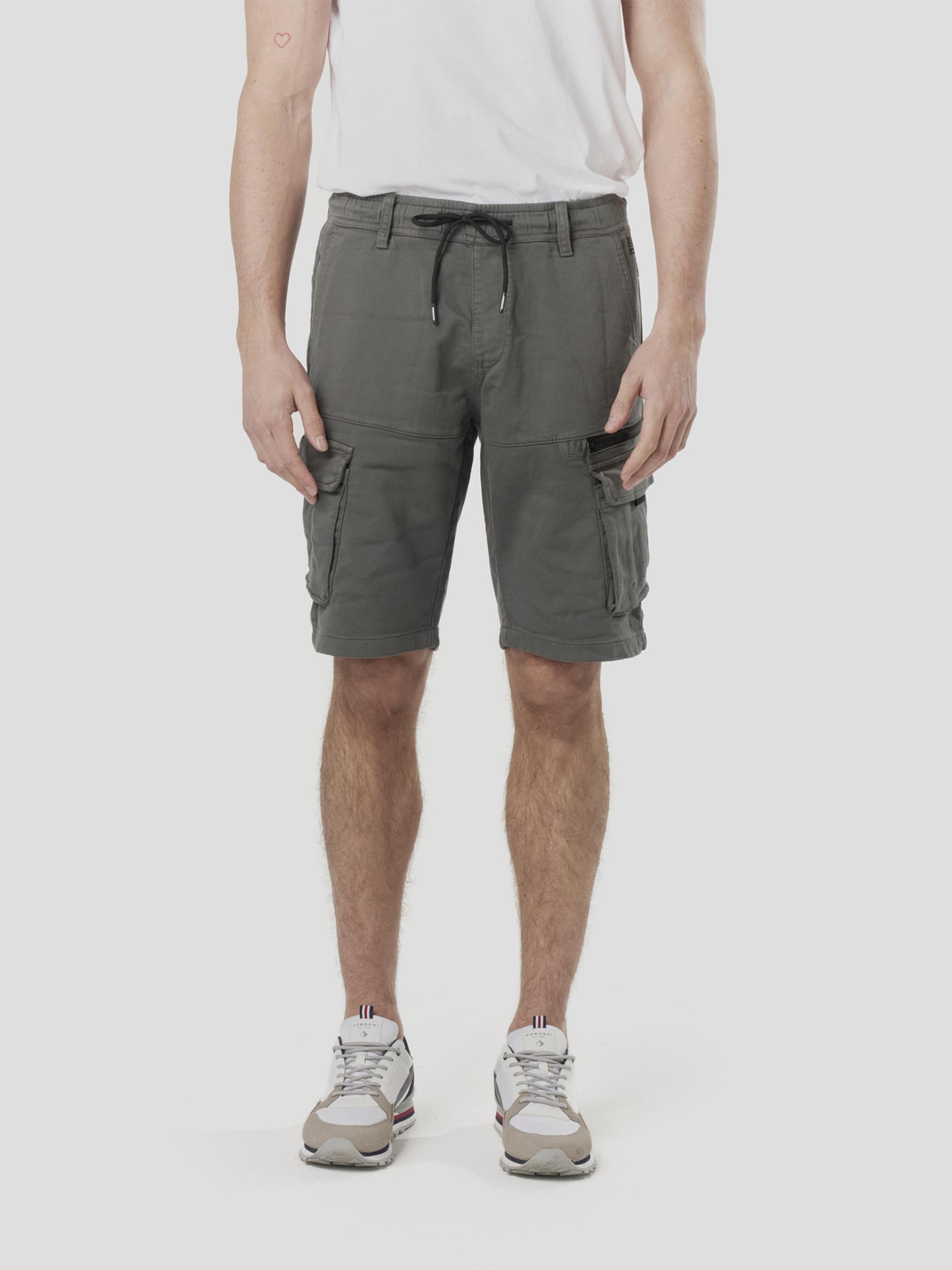 KOROSHI Карго панталон маслина