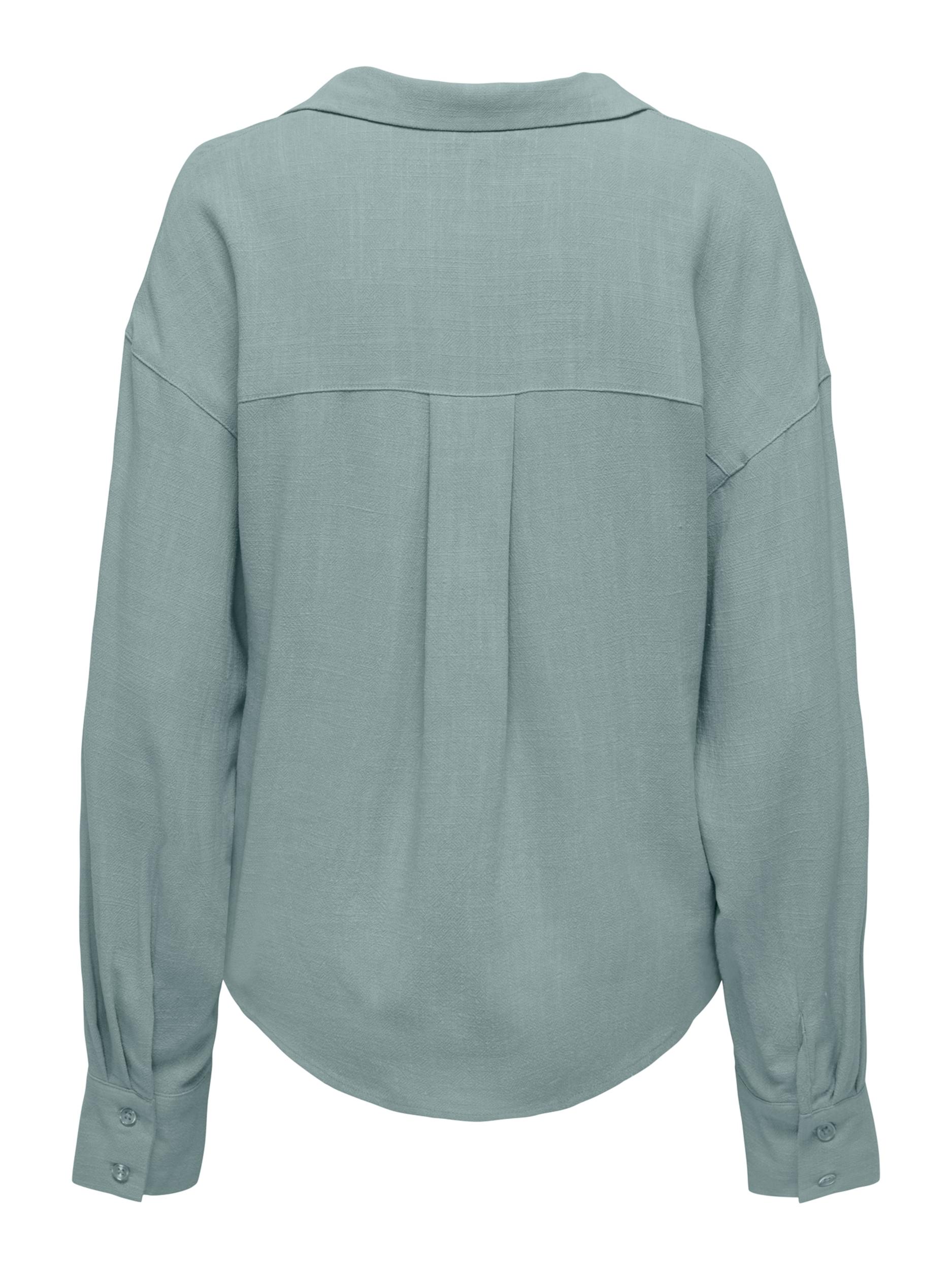 ONLY Блуза 'ONLSIESTA' опушено синьо