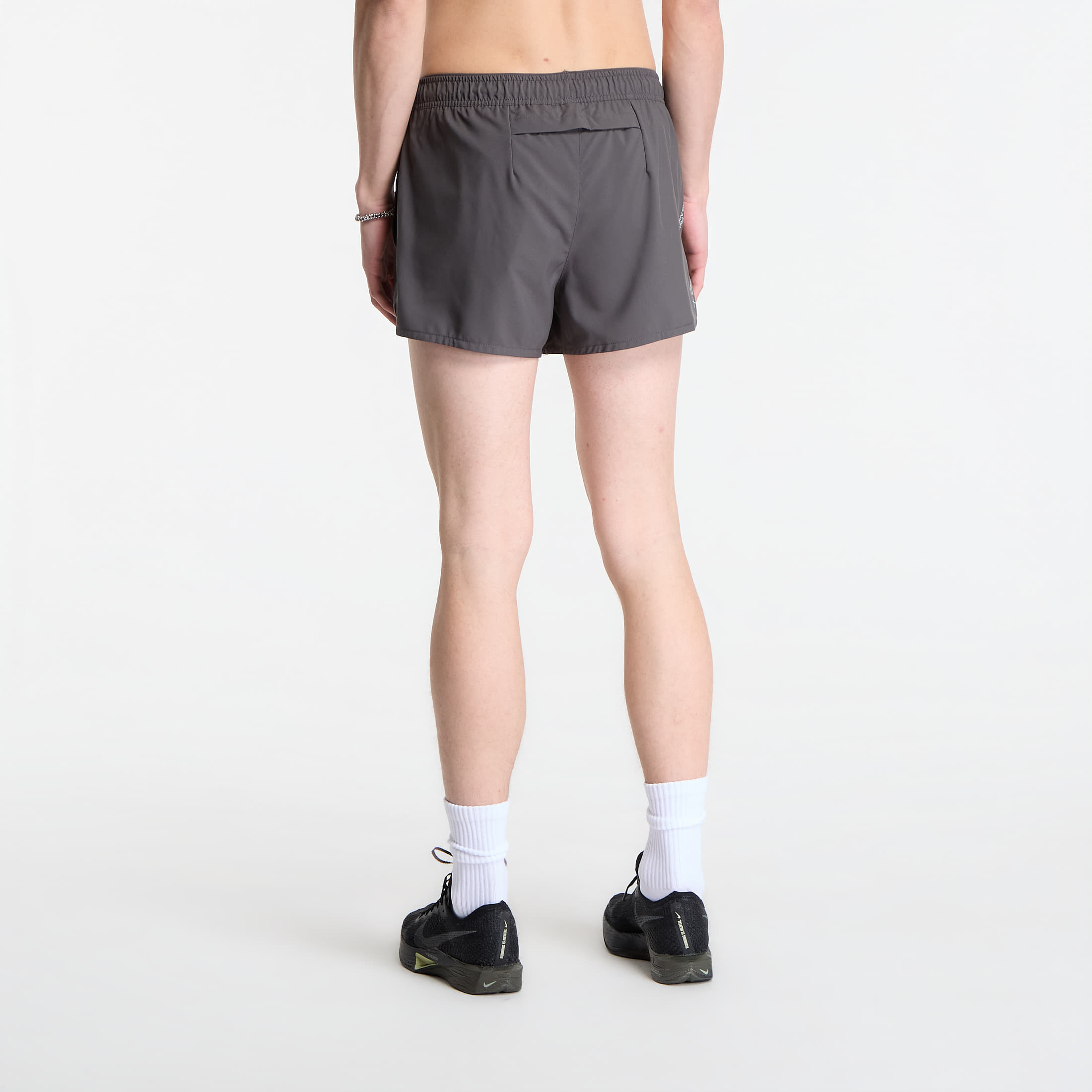 Къси панталони Nike Inline Disrupt Men's Dri-FIT 3" Brief-Lined Running Shorts Medium Ash/ Medium Ash/ Reflective Silv L