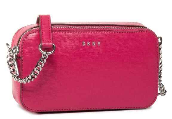 розова чанта на dkny