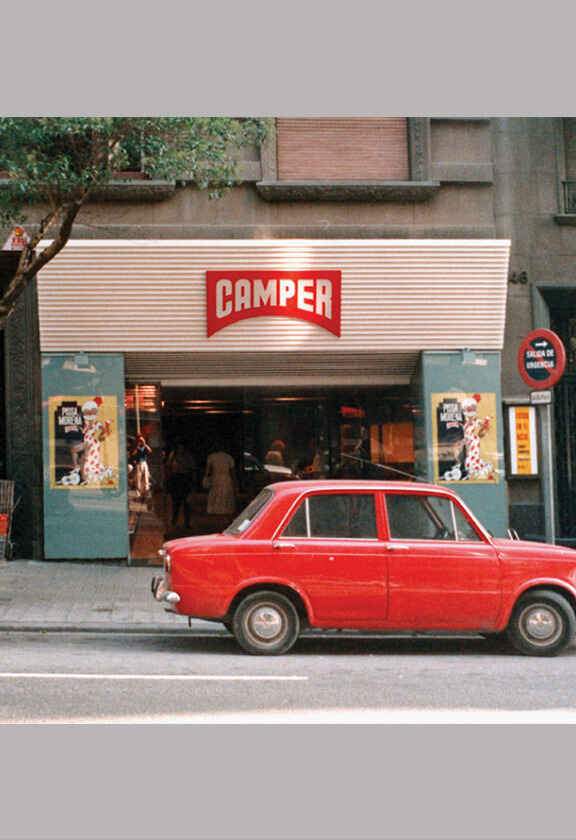 ретро магазин на Camper