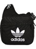 ADIDAS ORIGINALS Чанта за през рамо тип преметка черно / бяло - GLAMI.bg