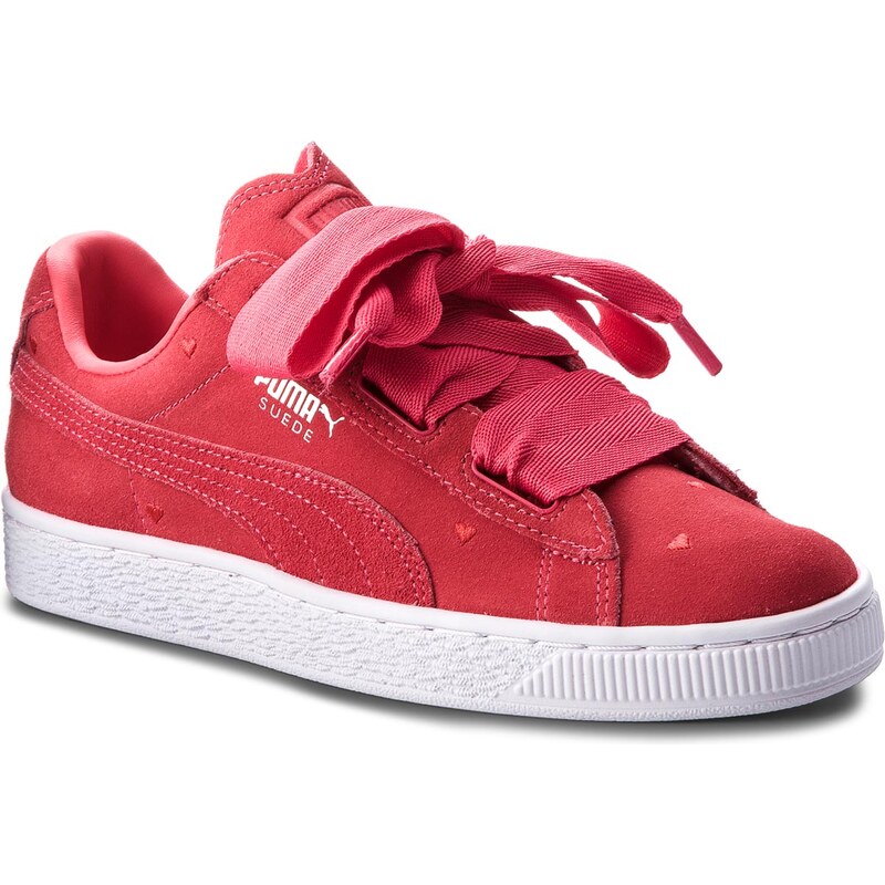 Puma suede 2025 heart valentine jr