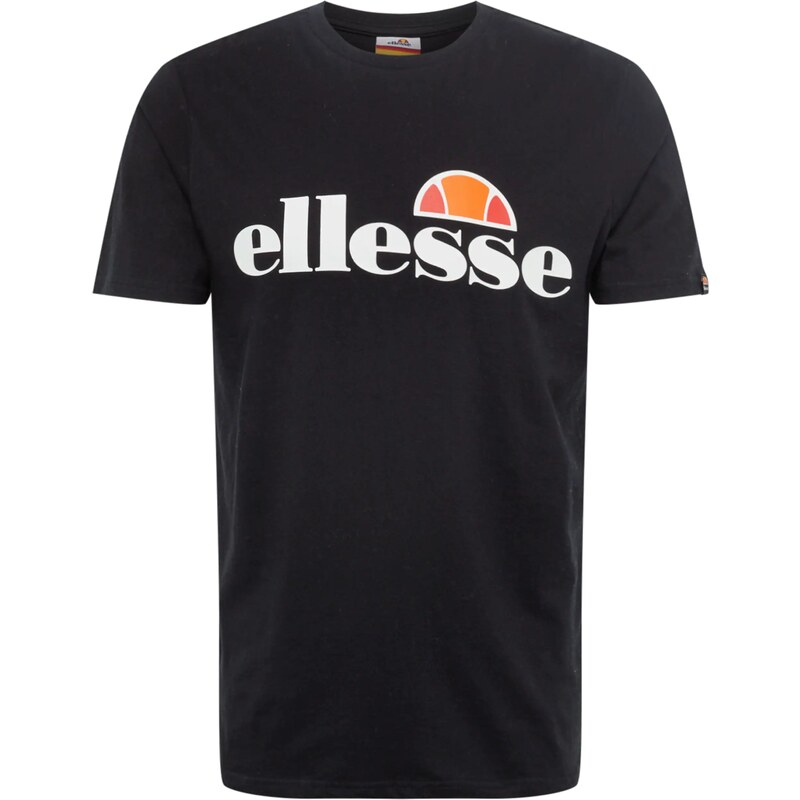 ELLESSE Тениска 'Prado' оранжево / пъпеш / черно / бяло
