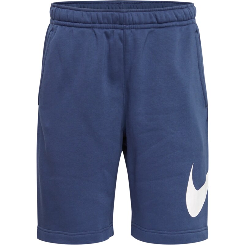 Nike Sportswear Панталон 'Club' нейви синьо / бяло