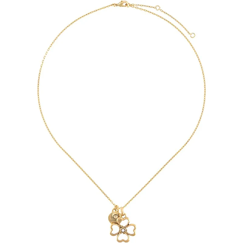 Goossens Talisman Four-leaf Clover Necklace - Gold