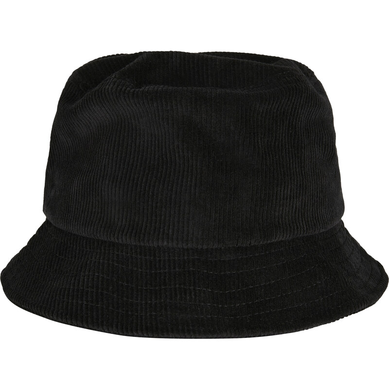 Рипсена шапка идиотка Urban Classics в черен цвят.