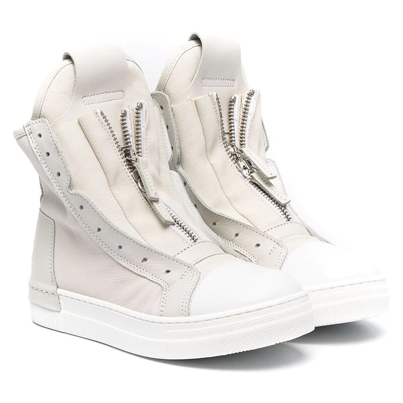 Cinzia Araia Kids laceless high top sneakers White GLAMI.bg