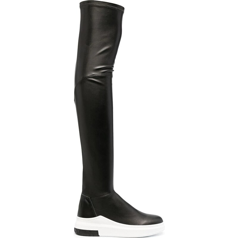 Cinzia Araia thigh high leather boots Black GLAMI.bg