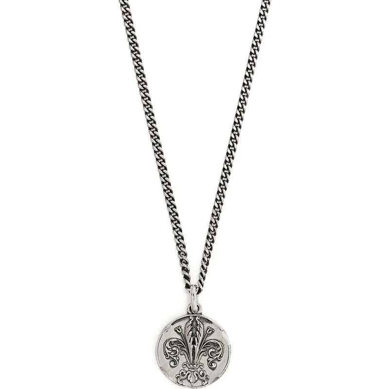 Emanuele Bicocchi C letter-pendant Chain Necklace - Farfetch