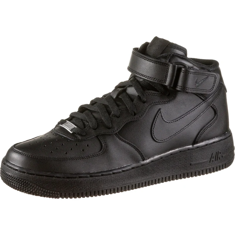 Nike Sportswear Високи маратонки 'Air Force 1 Mid '07' черно - GLAMI.bg