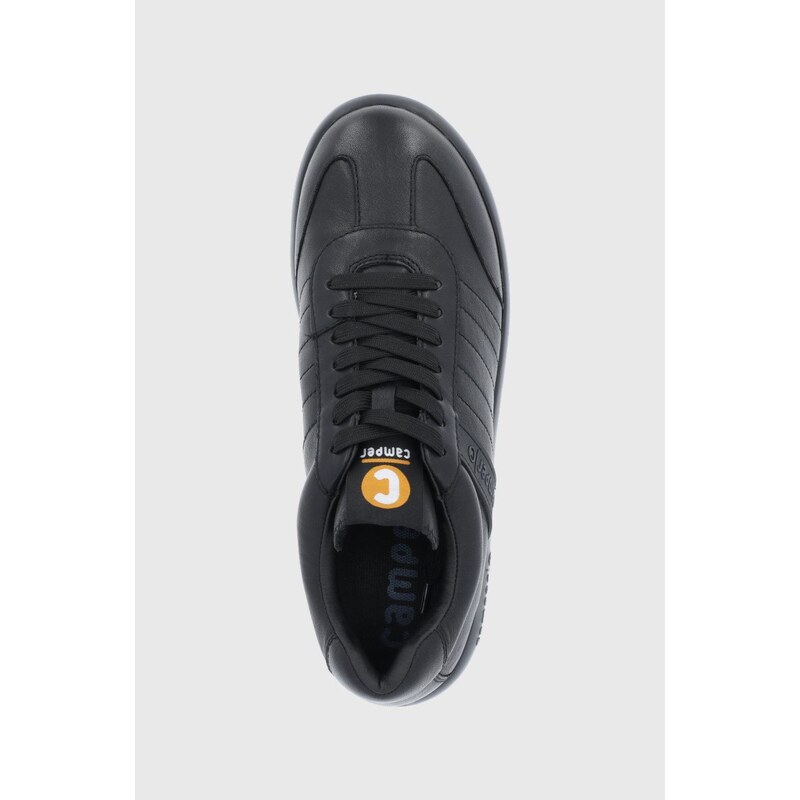 Кожени обувки Camper Pelotas XLF в черно