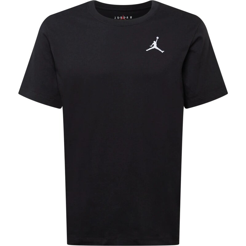 Jordan Функционална тениска 'Jumpman' черно / бяло