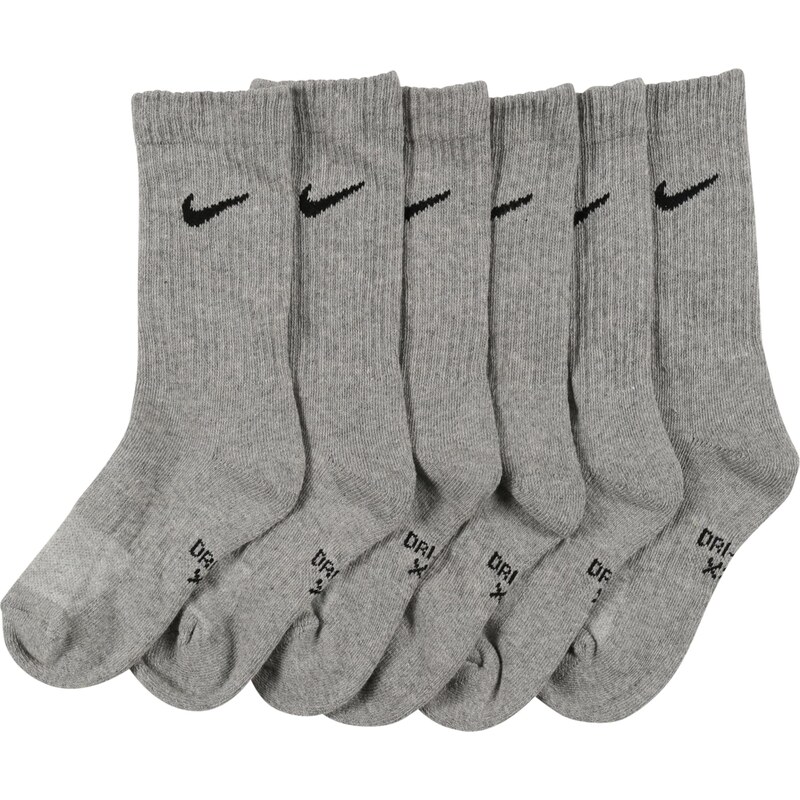 Nike Sportswear Спортни чорапи сив меланж