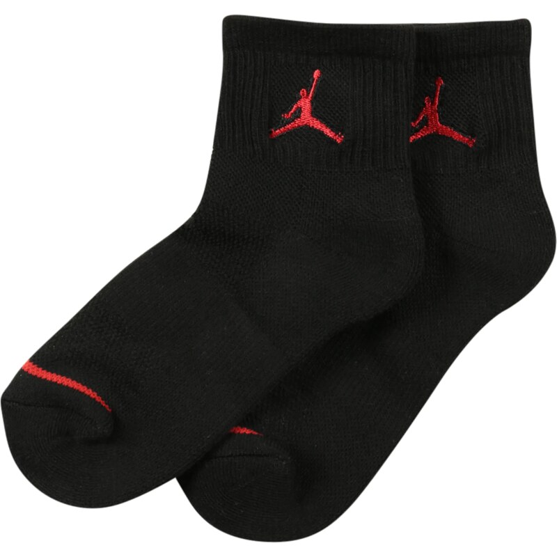 Jordan Къси чорапи червено / черно