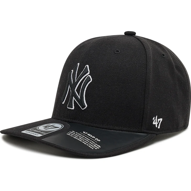 Casquette 47 MVP DP Unisexe - Snapback Réglable, Couronne Structurée, Logo Brodé - 85% Acrylique, 15% Laine