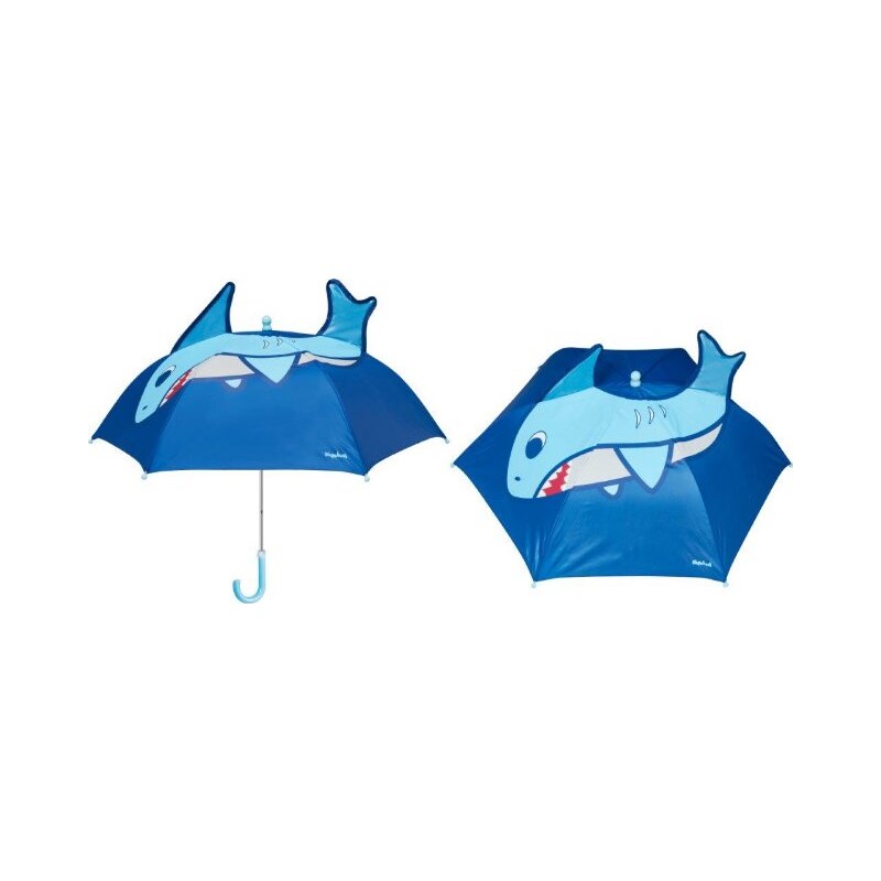 Playshoes Германия Детски чадър за дъжд 3D Shark